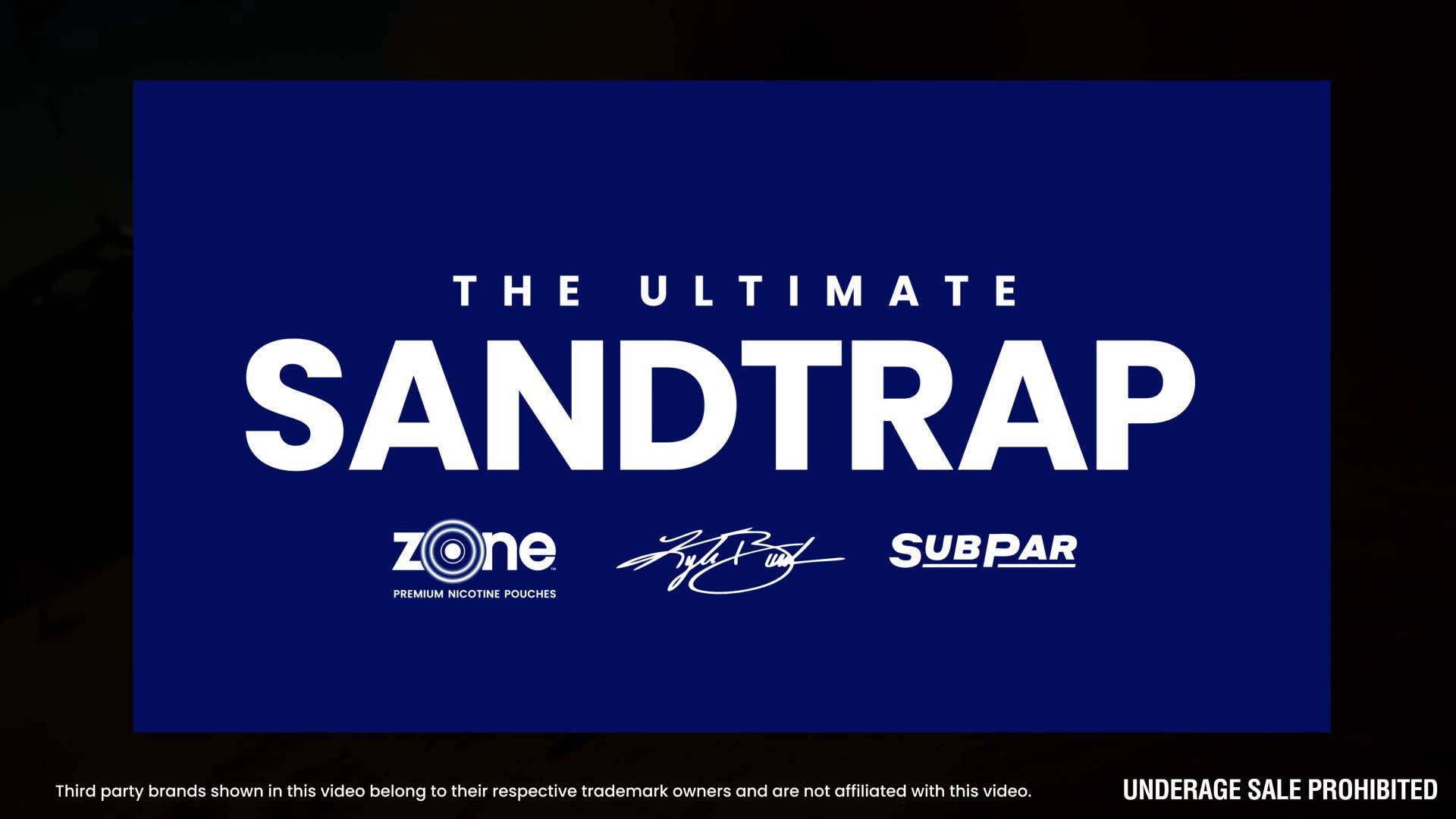 Subpar takes on 'The Ultimate Sand Trap' with NASCAR driver Kyle Busch 