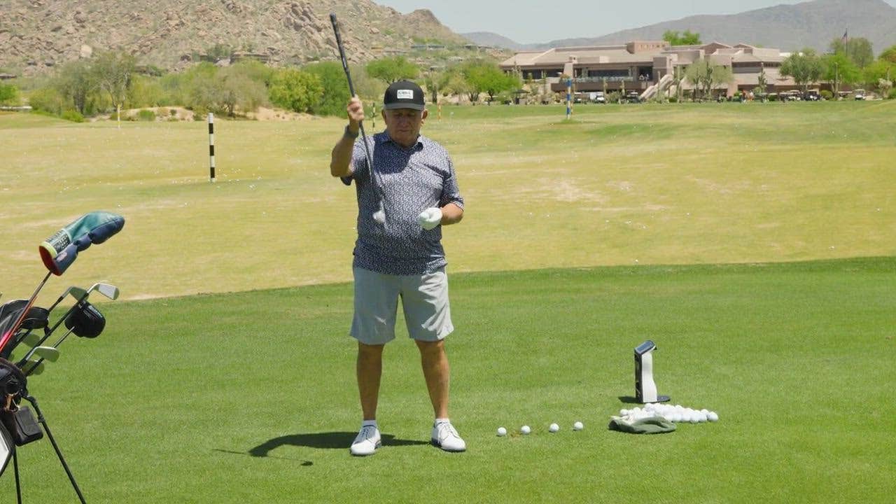 Looking for a better ballstriking drill? A towel is all you need