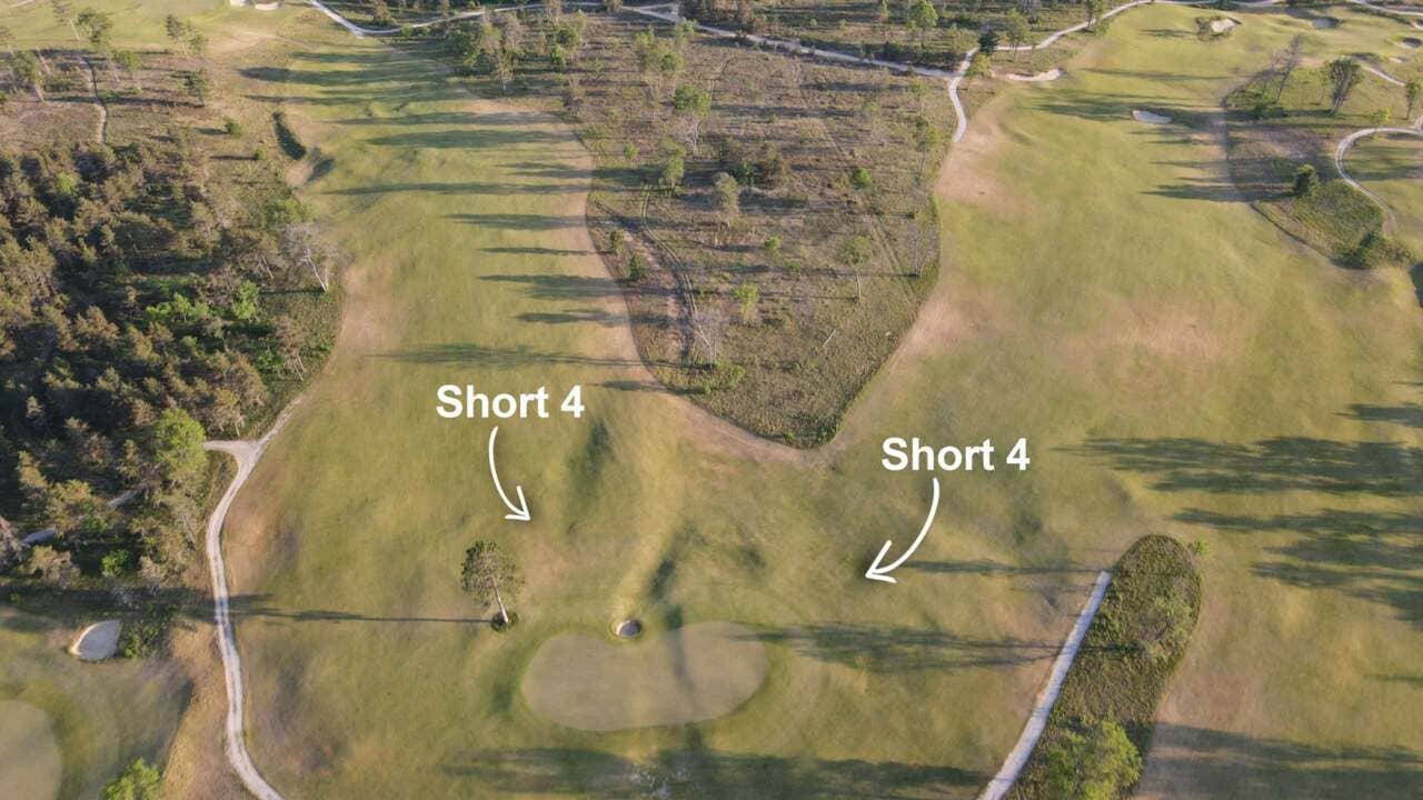 Inside Forest Dunes and its reversible golf course, The Loop