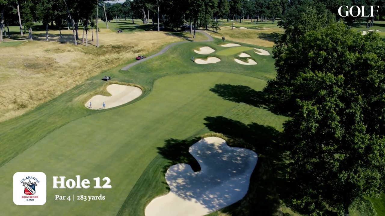 This pivotal 4-hole stretch at the U.S. Amateur at Ridgewood CC could decide matches