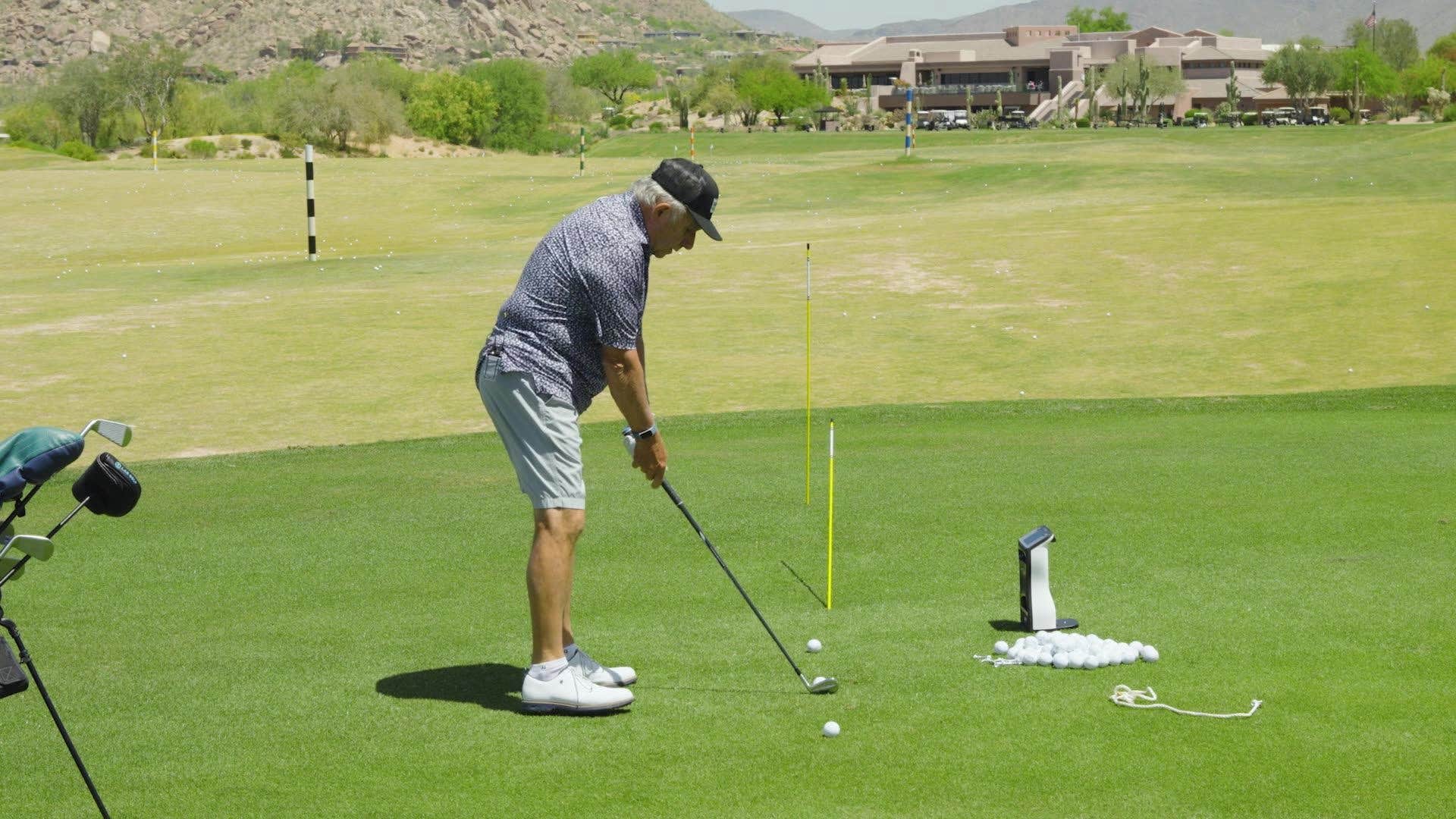 Use these practice station setups to improve on the range