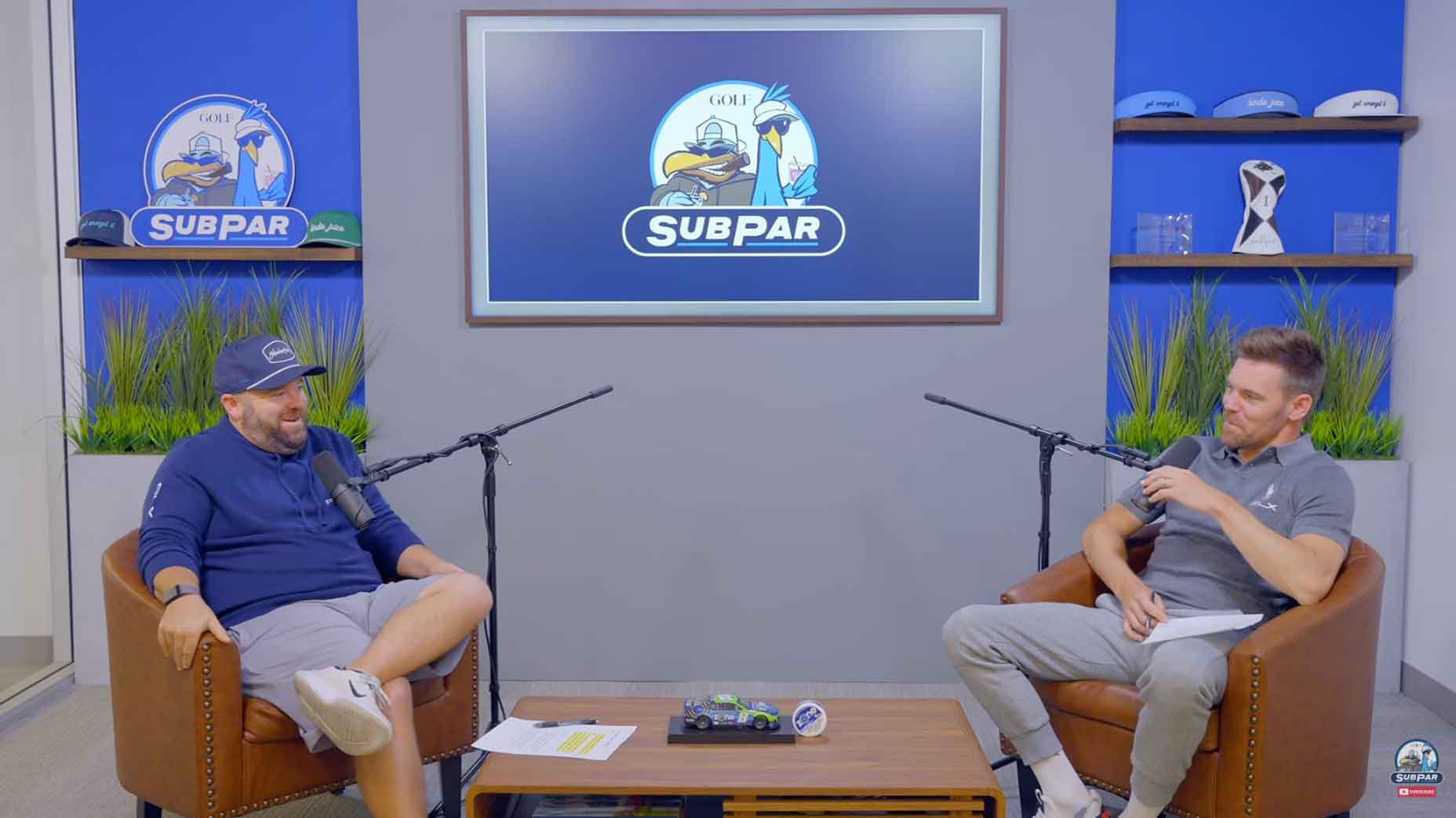 Colt Knost and Drew Stoltz are wearing some of their favorite pieces from RLX Ralph Lauren's holiday collection.