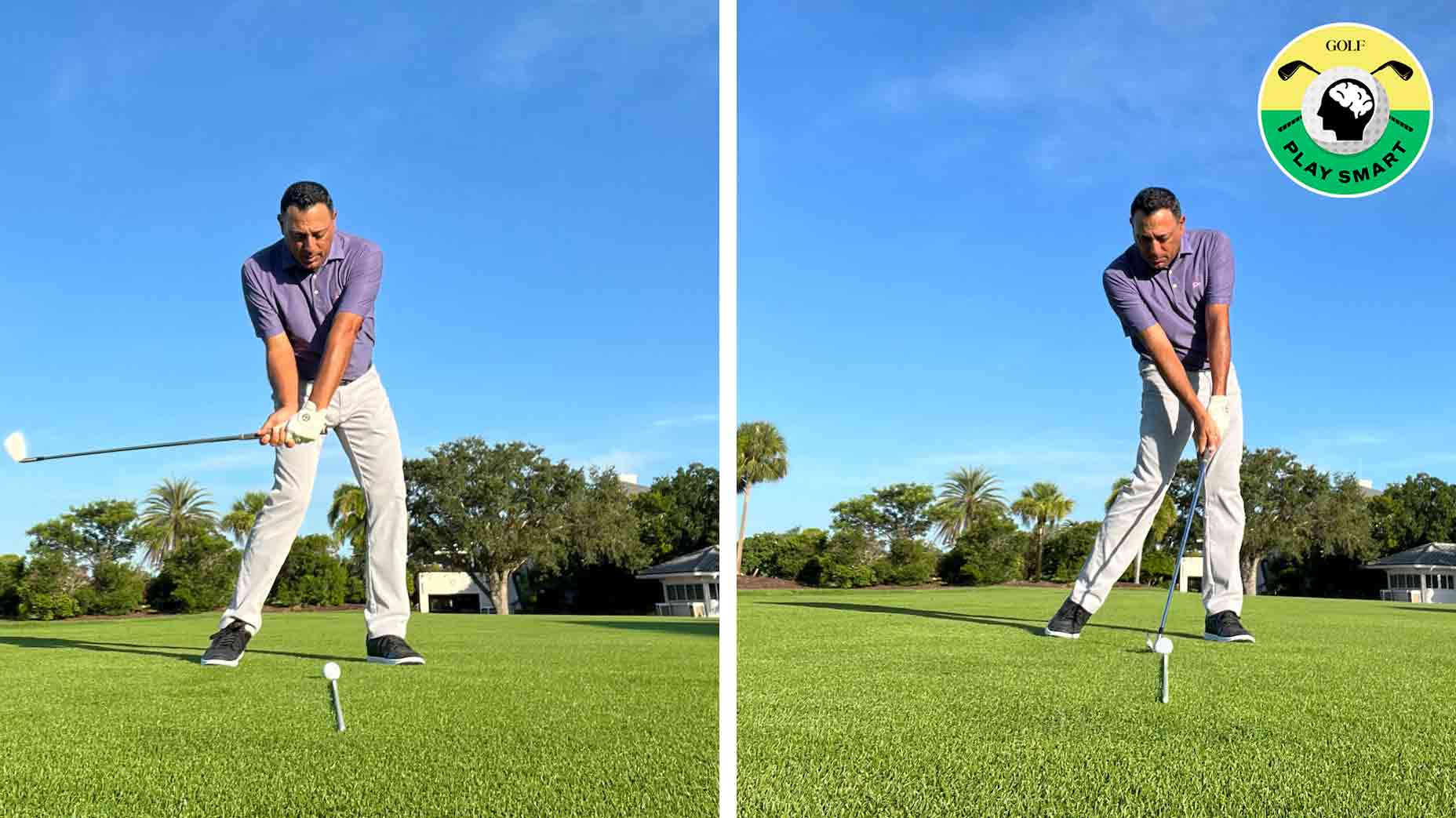 In today's Play Smart, new GOLF Top 100 Teacher Mike Malizia explains how to get consistent golf impact, which starts with delivery position