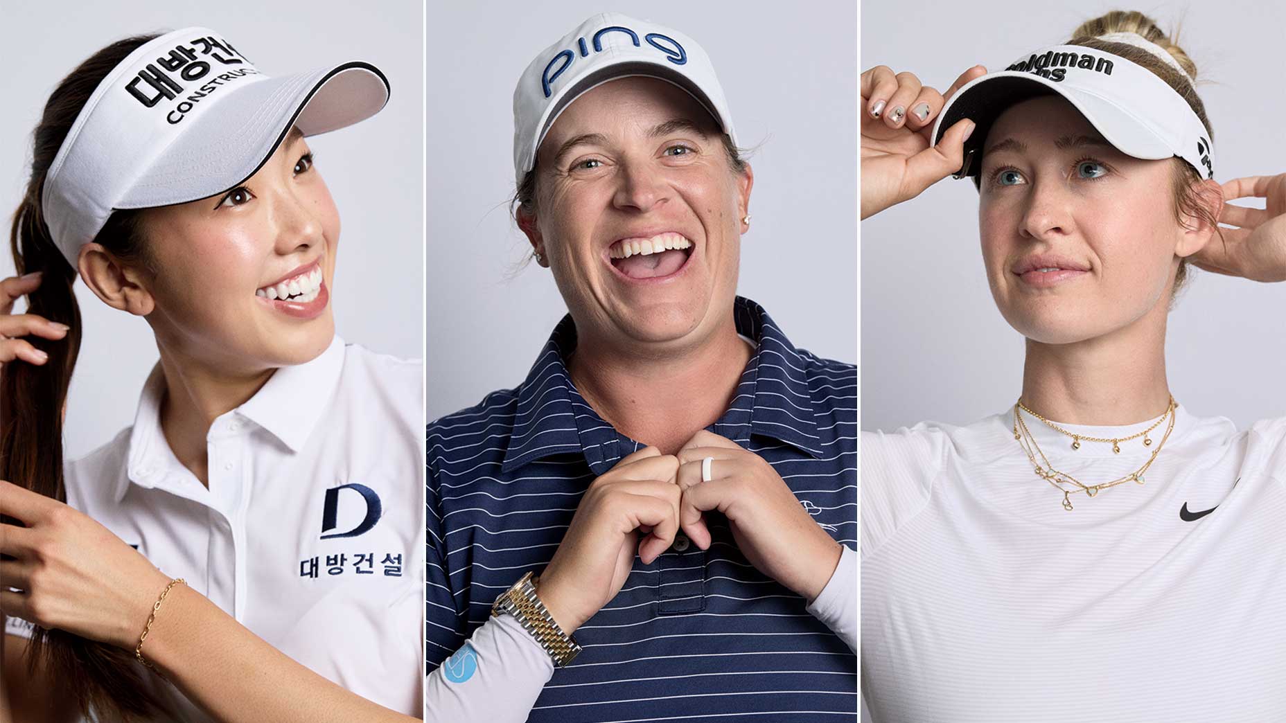 Portraits of LPGA players