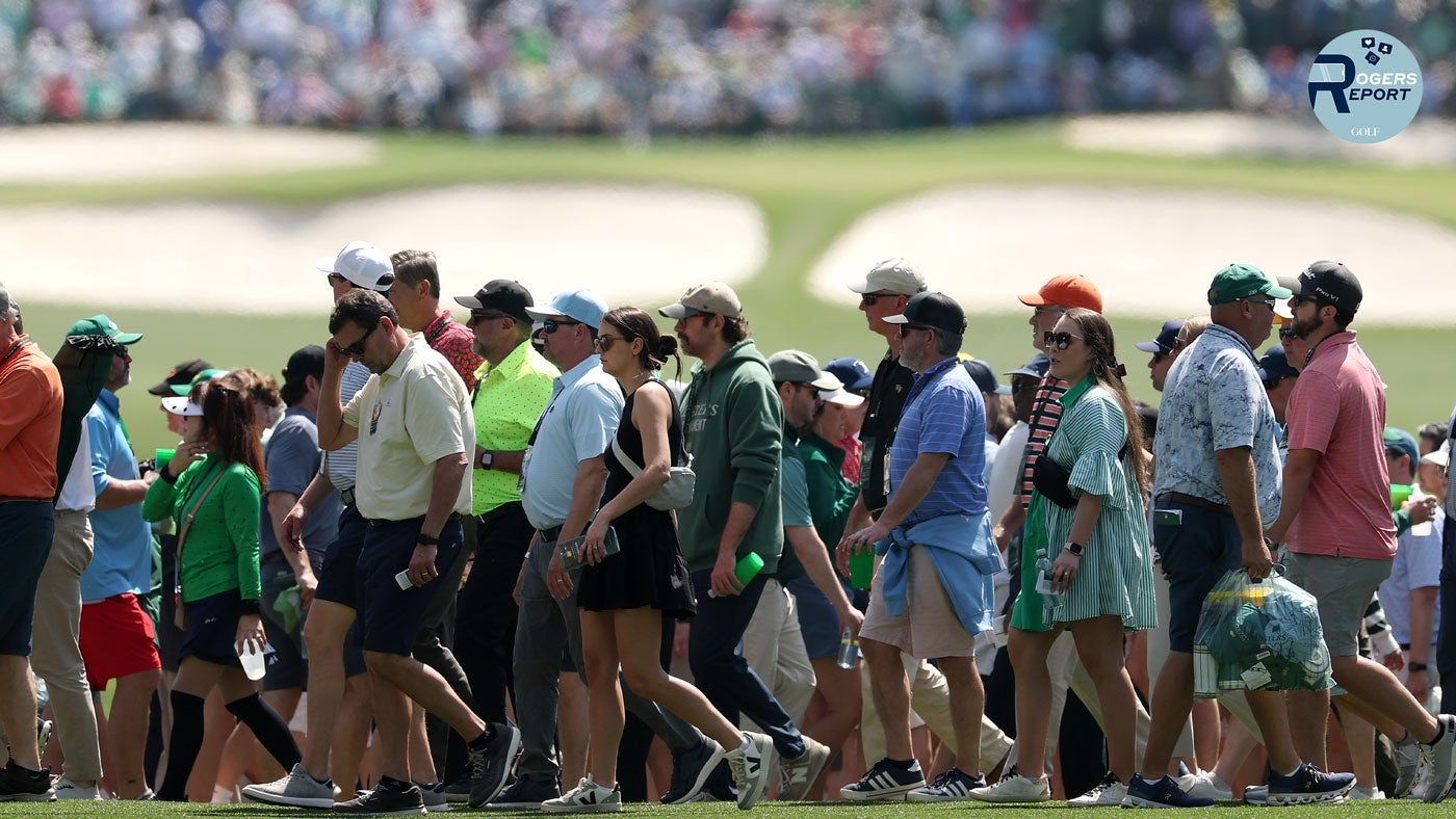 Heading to the Masters? Expect to walk a LOT.